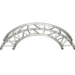 Different Degree Aluminum Spigot Flat Pin Truss 250*250*3m Length For Indoor