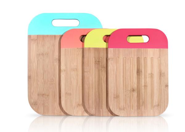 Buy cheap Customized Indoor Bamboo Works Cutting Board , Natural Wood Chopping Board from wholesalers
