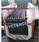 Alloy / Steel Sprial Settated Fined Tube , Solid Power Plant Fin Tube OD X 2.9
