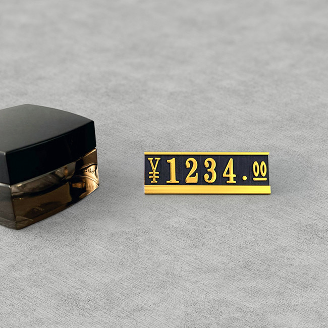 AaL-60-22 L Aluminum alloy base plastics Retail Price Display Tags