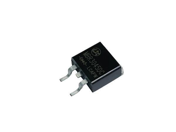 Buy cheap 30A45V TO-263 Schottky Barrier Diodes MBR3045DC Switched Mode Power Supplies from wholesalers