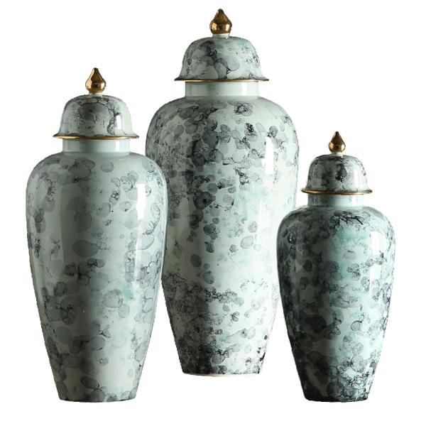 Buy cheap Art Design Livingroom Ceramic 630mm Decorative Flower Vase from wholesalers
