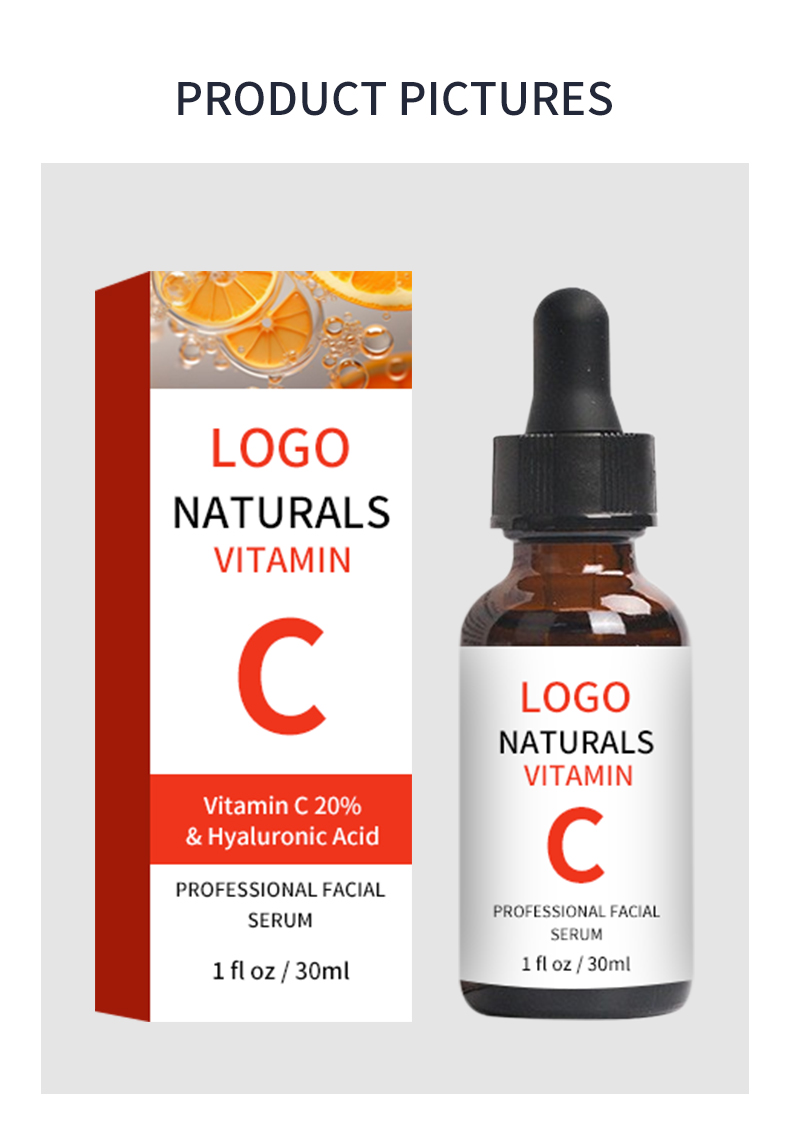 OEM Facial Serum Whitening Anti Wrinkle Vitamin C Serum For Face