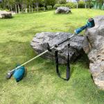 1000W Electric Brush Cutter 21V Telescopic Cordless Grass Trimmer