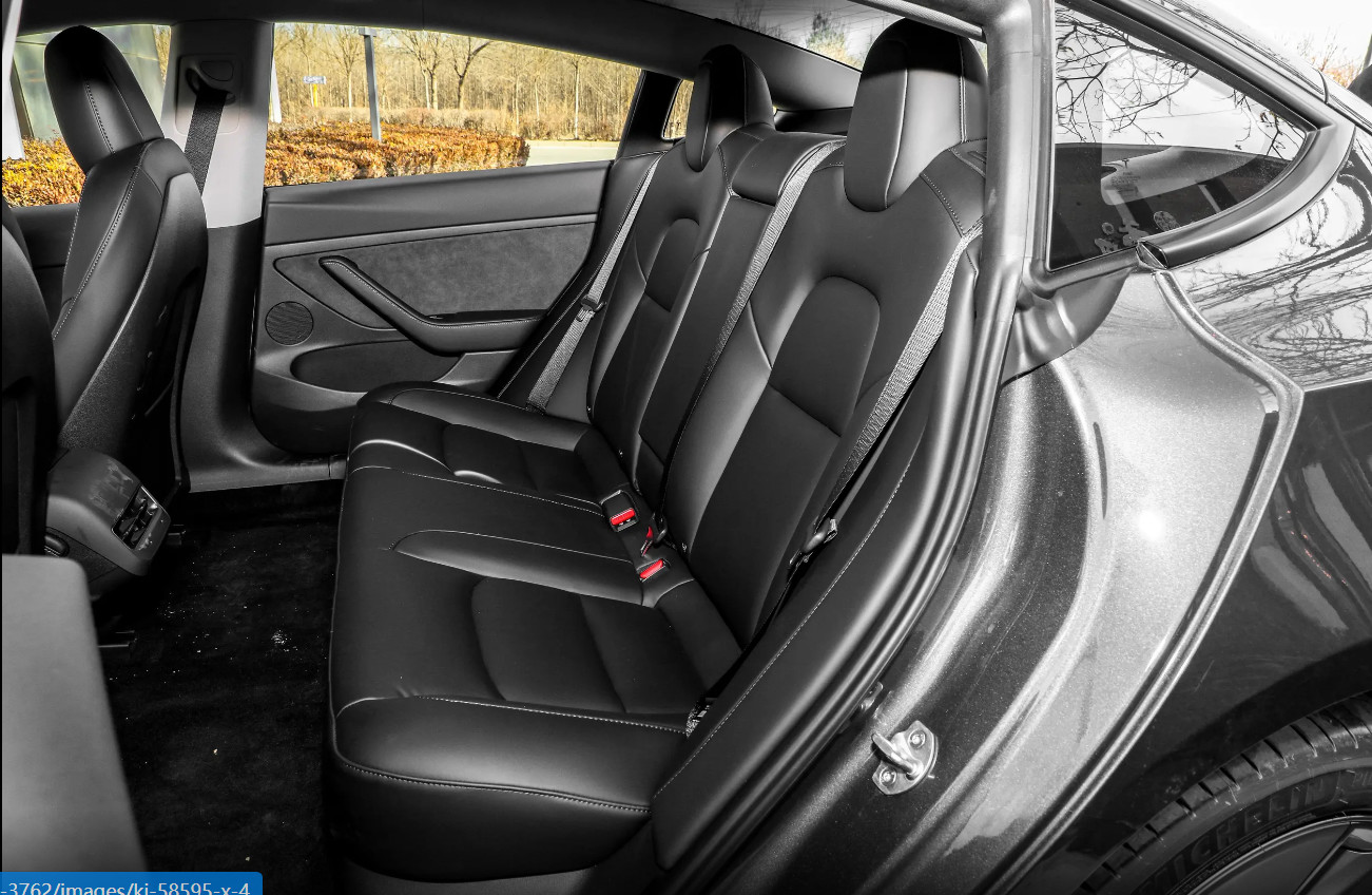 Tesla Model 3 Rear-Wheel Drive Best Midsize Car Electric 264 Horsepower