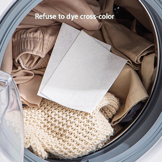 Anti Color Cross Washing Machine Sheets Mixed Color Absorber Sheets Paper Color Master