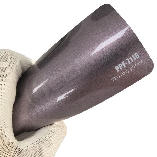 Buy cheap PPF-7116 Rosy Purple Color Paint Protection Film For Car Scratch from wholesalers