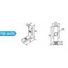 Buy cheap 3d Printer Aluminum Extrusion Profiles / Aluminum Angle Bracket from wholesalers