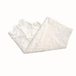 100% reused Regular size Cut Sheeting Rags Mixed White 10KG Premium Cotton Rags
