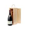 Buy cheap Natural Style Wood Gift Box With Slide Lid , Single Bottle Wooden Wine Box With Custom Logo from wholesalers
