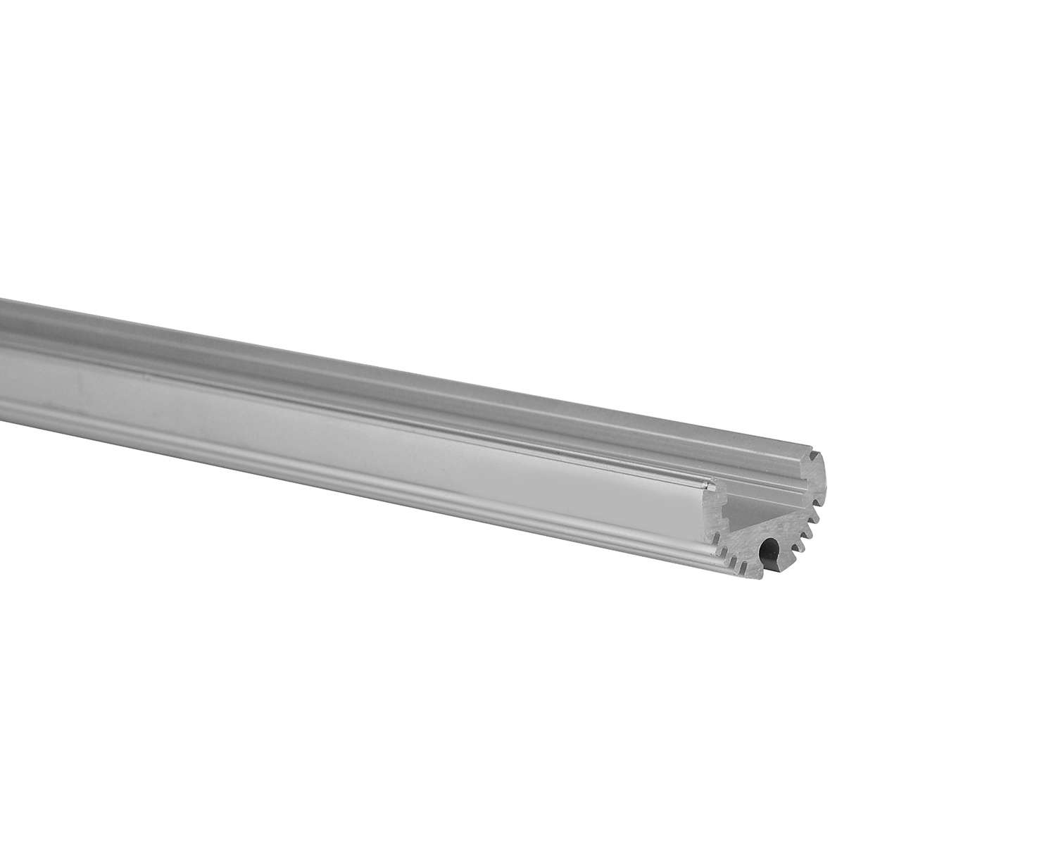 Hight quality 20mm anodized alu round led profile for tube light