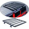 Buy cheap Lightweight Black 4x4 Aluminum Alloy Roof Rack Jeep Wrangler JL with 25kg Capacity from wholesalers