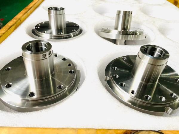 Buy cheap ROHS CNC Precision Machined Components 0.0002in Food Industry from wholesalers