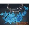 Buy cheap Diy sewing accessories handmade embroidered peony Flower Patch 3D flower motif applique from wholesalers