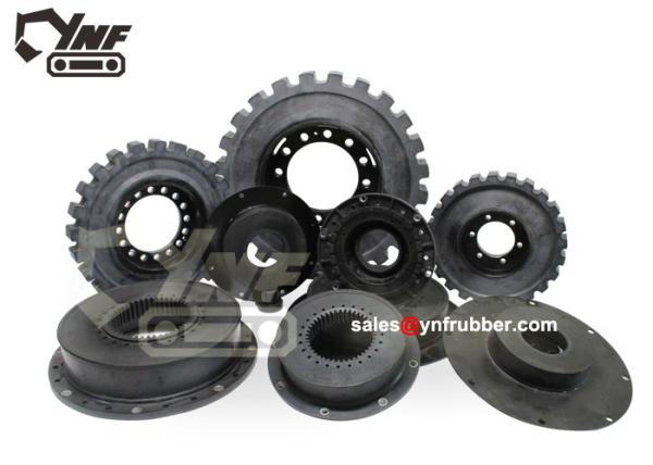 Quality 314x46T Coupling For Excavator Replacement Parts with Plastic/Iron Bottom flexible rubber coupling flexible pump coupli for sale