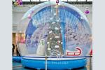 Christmas Inflatable Snow Globe Tent Xmas Decorations Commercial Outdoor