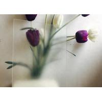 Buy cheap Anti Reflective Low Iron Pattern Glass / Solar Tempered Glass For Window product