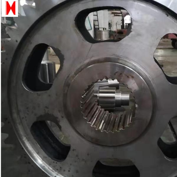 Buy cheap Concrete Mixer Hard Finishing 800mm Steel Spur Pinion Gear from wholesalers