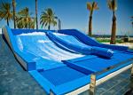 Aqua Water Park Surf N Slide Blue Skateboarding Exciting Experience