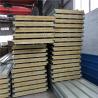 Buy cheap 60kg rock wool corrugated roof sandwich panel for fast cosntruction buildings from wholesalers