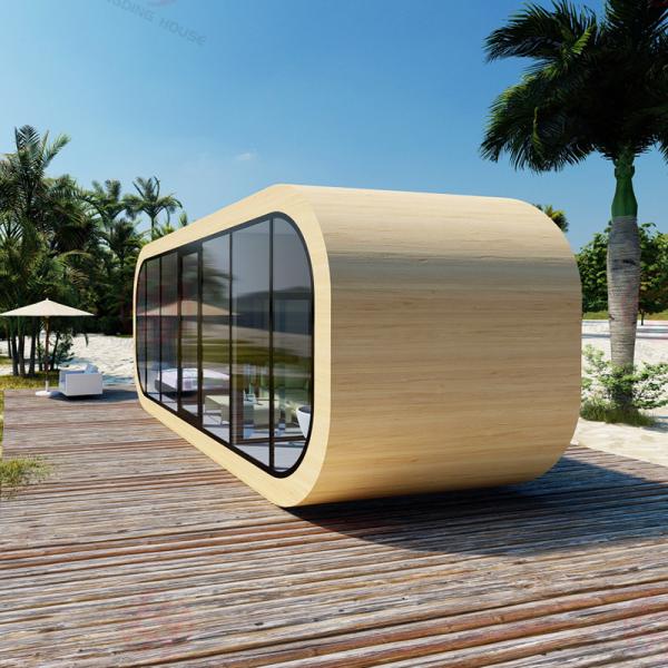 Buy cheap Customized Steel Prefab Cabin House Design for Modern Apple Shaped Living and Working from wholesalers