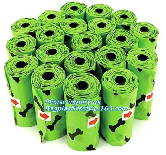 Buy cheap Cornstarch Based Biodegradable Produce Bags Eco Poop Pick Refill Rolls BPI OK Compost from wholesalers