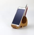 Pen Holders Wooden Pen Pencil Holder Wood Elephant Gifts for Office Desk Decor