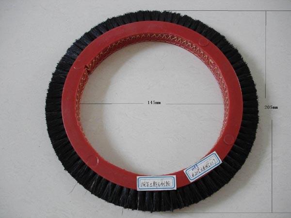 Buy cheap Black Red Stenter Brushes Wheel , Eco - Friendly Artos Stenter Brush Roller from wholesalers