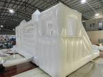 Toddler jump house jumping combo wedding decoration bouncer white inflatable