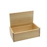 Buy cheap Unfinished Pine Wood Jewelry Display Cases Personalised Jewellery Box With Locking from wholesalers