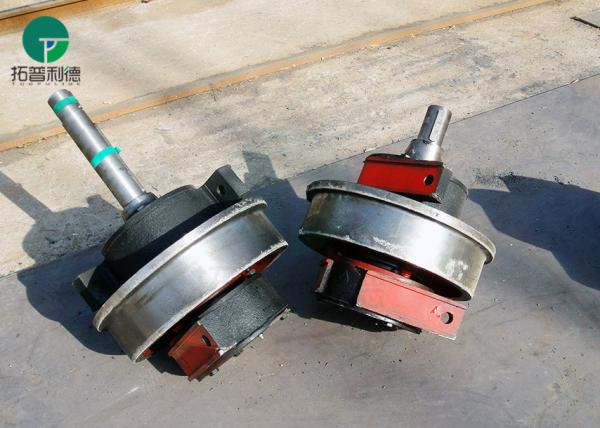 Buy cheap Heat treatment forged steel railway wheels for single girder crane from wholesalers