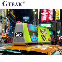 Buy cheap 100000hours Life Span Taxi Top LED Display for Advertising Messages Display product