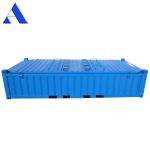 Age 20ft 20 Open Top Half Height Hard Shipping Container with Wood or Steel