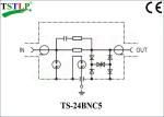 24 BNC Ports Cctv Surge Protection Devices For Surveillance Video Transmission
