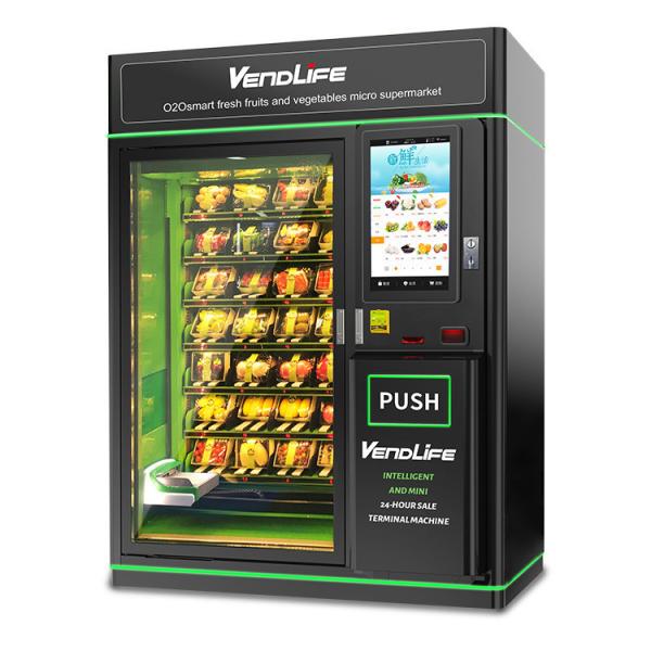 Buy cheap Bento Box Natural Food Vending Machine 220V OEM With Elevator System from wholesalers
