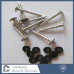 Flat Head Ring Shank Aluminium Roofing Nails 2.6X30MM With Soft Material