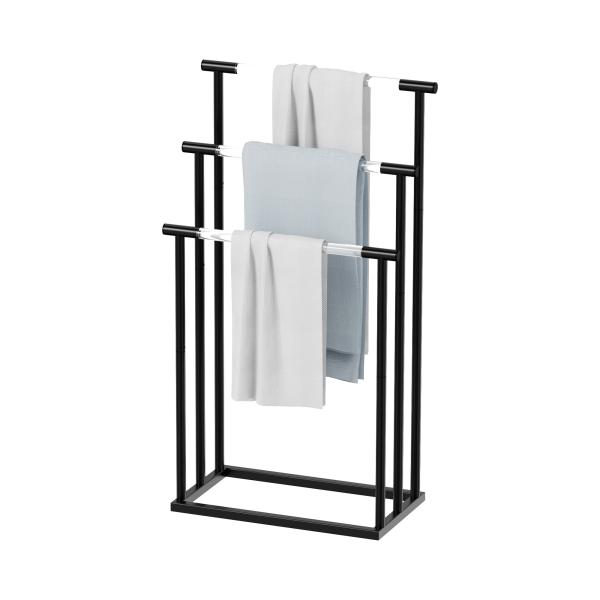 Buy cheap Bathroom Towel Rack With Acrylic Bars Free Standing Bathroom Towel Organizer Blanket Rack from wholesalers