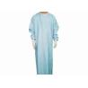 Buy cheap Blue Color Disposable Protective Gowns Anti - Fluid For Hospital / Operation Room from wholesalers
