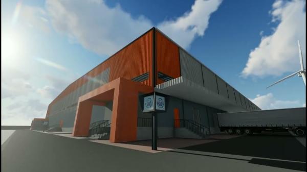 Buy cheap Q345 GB Standard Prefabricated Steel Structure Warehouse Painted from wholesalers
