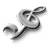 Buy cheap Silver Plating Zinc Alloy Metal Bottle Opener 73*40mm Music Notes Design from wholesalers