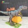 Buy cheap 6M Animatronic Dinosaur Ride Velociraptor from wholesalers