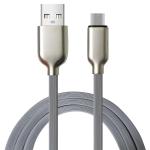 Gray TPE USB 2.0 Charging Cable 2A / 3A Output High Speed Data Transfer Cable
