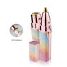Buy cheap Women Portable Eyebrow Trimmer Facial Hair Removal 2 In 1 Painless Hair Shaver from wholesalers