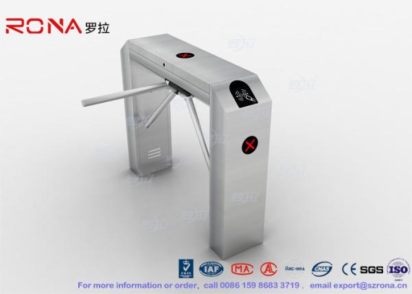 Buy cheap Public Areas Tripod Barrier Gate , Turnstile Entry Systems Semi Automatic Access Control from wholesalers