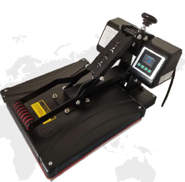 Buy cheap 1800W Manual Heat Press Machine 38x38cm Various Colors from wholesalers