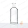 Buy cheap Glass Collar Custom 50ml 100ml 200ml 500ml 750Ml Fancy Bottle for Whiskey Bourbon Gin from wholesalers