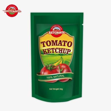 OEM-Standard 56g Natural-Flavored Ketchup Sachets Compliant With International