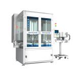 PLC Controlled Rotary Automatic Screw Capping Machine 6 Head 50ML-1000ML Max