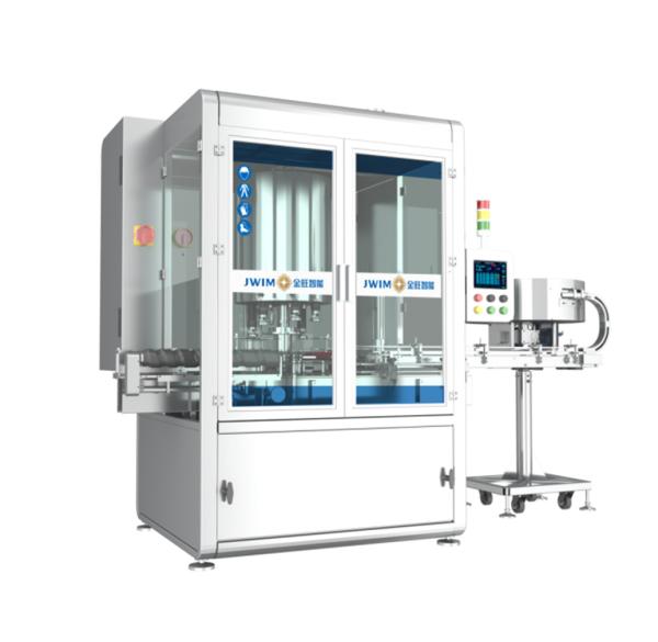Buy cheap PLC Controlled Rotary Automatic Screw Capping Machine 6 Head 50ML-1000ML Max 7500 BPH from wholesalers