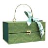 Buy cheap Magnet Closure Gift Packaging Boxes Rigid Cardboard Cloth Cover Travel Jewelry Box from wholesalers